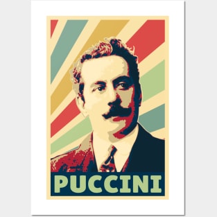 Giacomo Puccini Vintage Colors Posters and Art